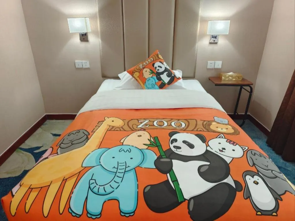 Bed in Inzone Garlnd Hotel Zhangqiu