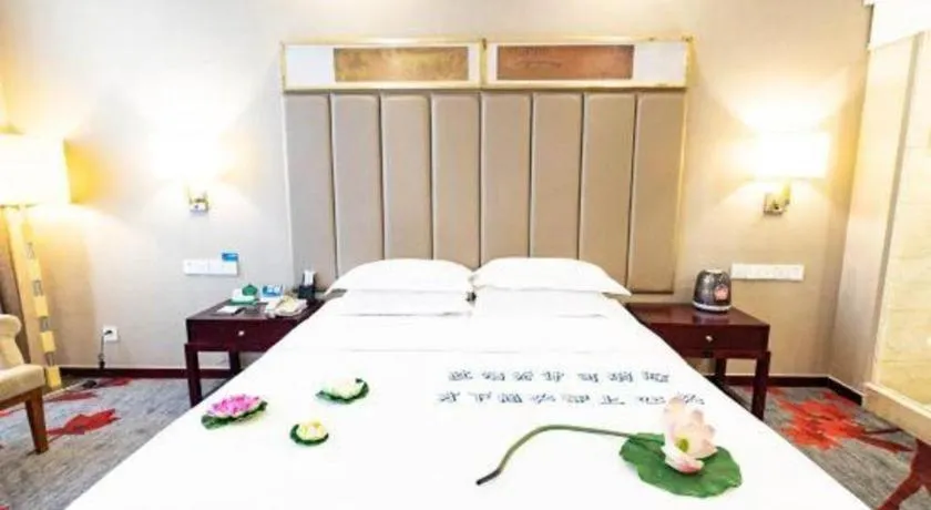 Bed in Inzone Garlnd Hotel Zhangqiu