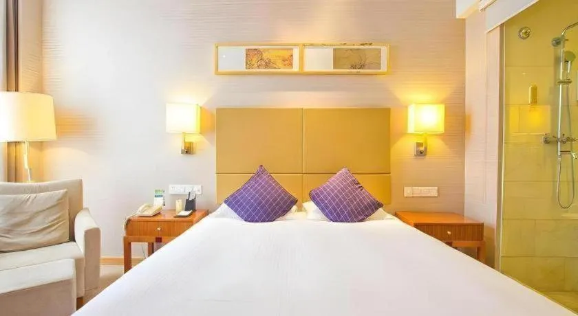 Bed in Inzone Garlnd Hotel Zhangqiu