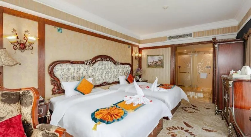 Bed in Chengdu French Theme Gold Palace