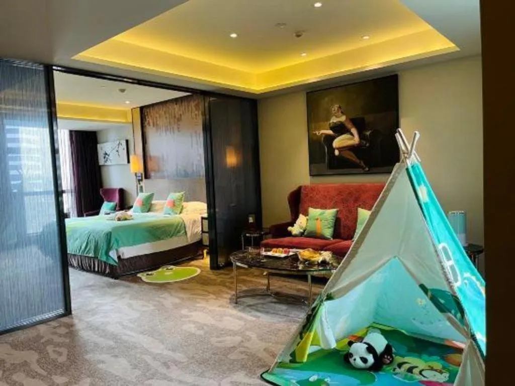 Bed in Shijiazhuang Ximeijin Continental Hotel