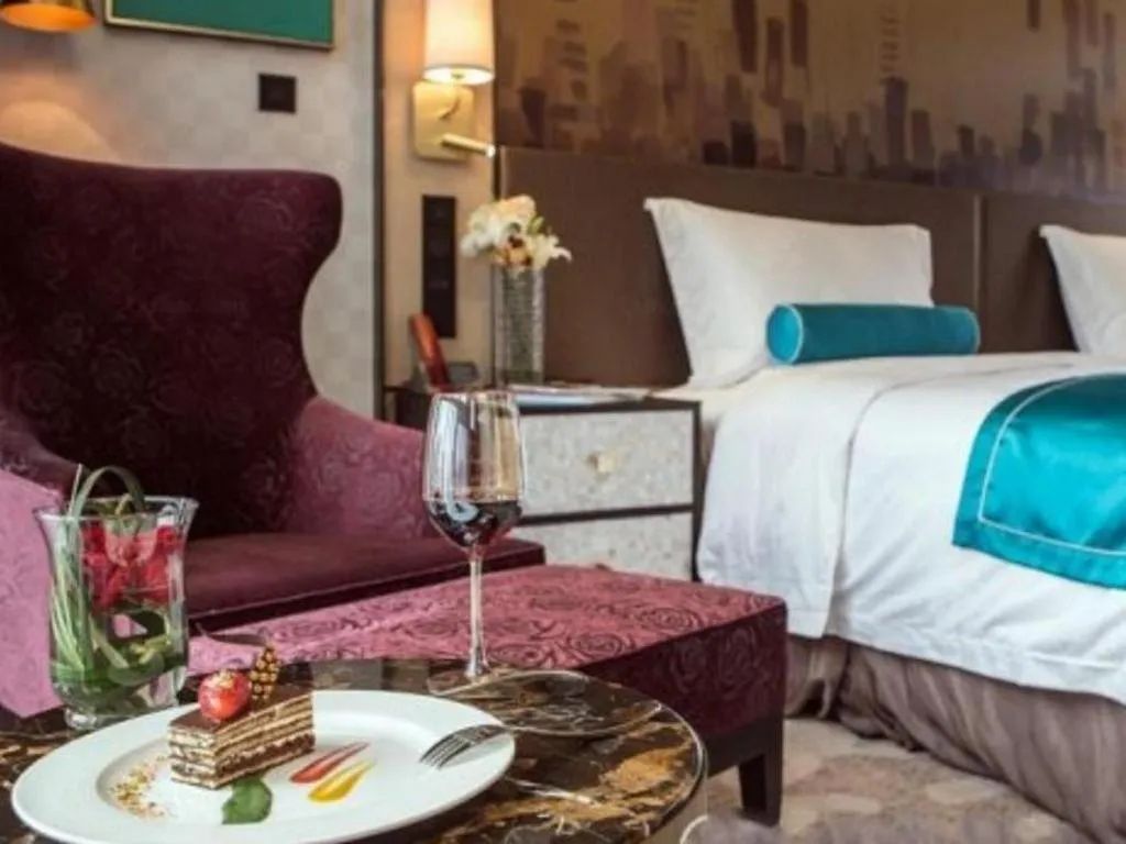 Bed in Shijiazhuang Ximeijin Continental Hotel