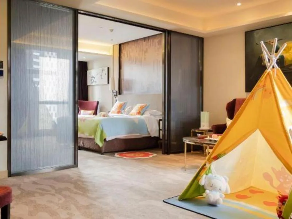 Bed in Shijiazhuang Ximeijin Continental Hotel