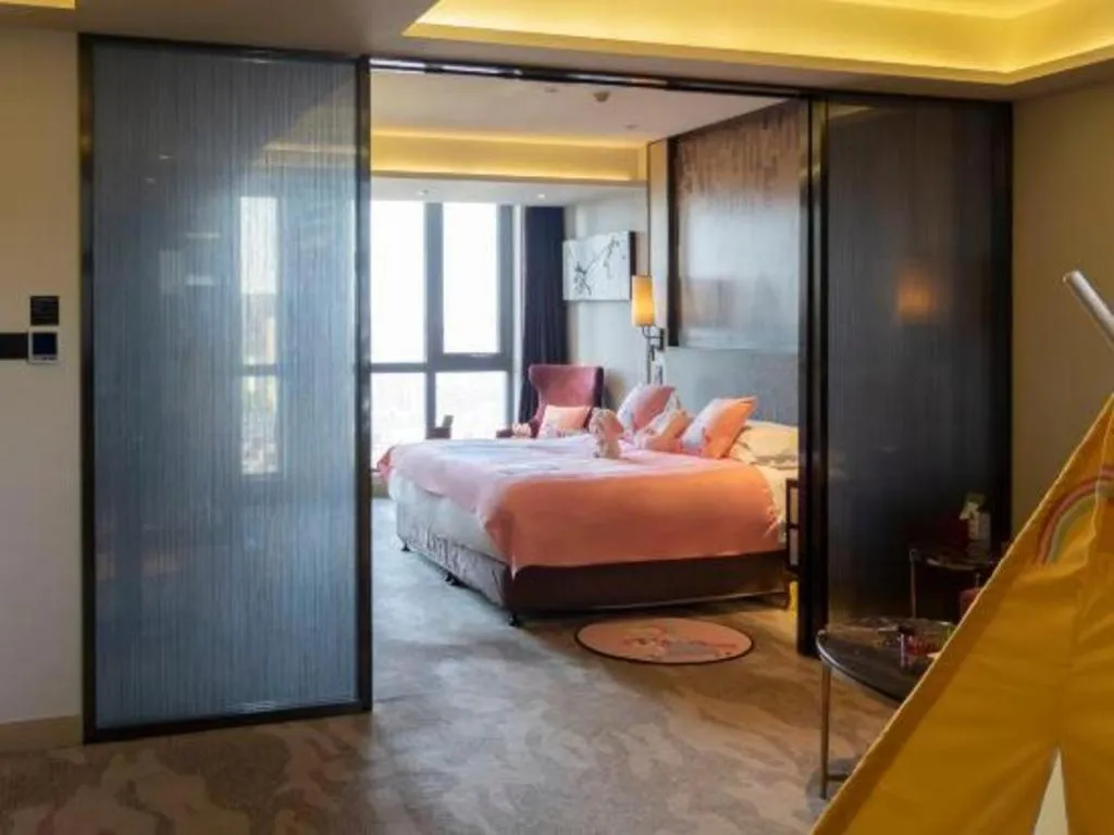 Bed in Shijiazhuang Ximeijin Continental Hotel