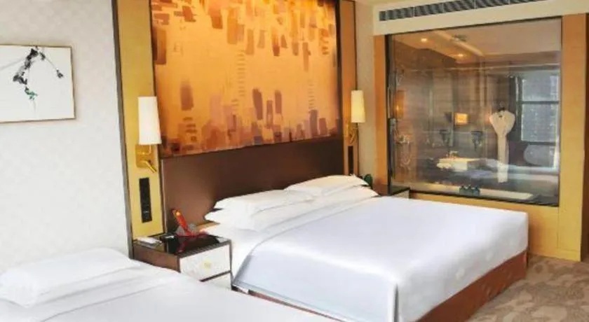 Bed in Shijiazhuang Ximeijin Continental Hotel