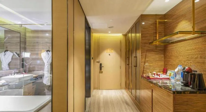 Bed in Shijiazhuang Ximeijin Continental Hotel