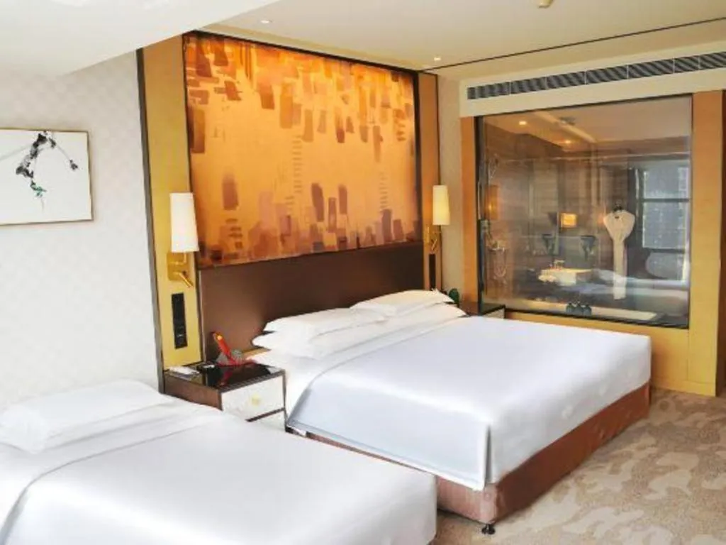 Bed in Shijiazhuang Ximeijin Continental Hotel