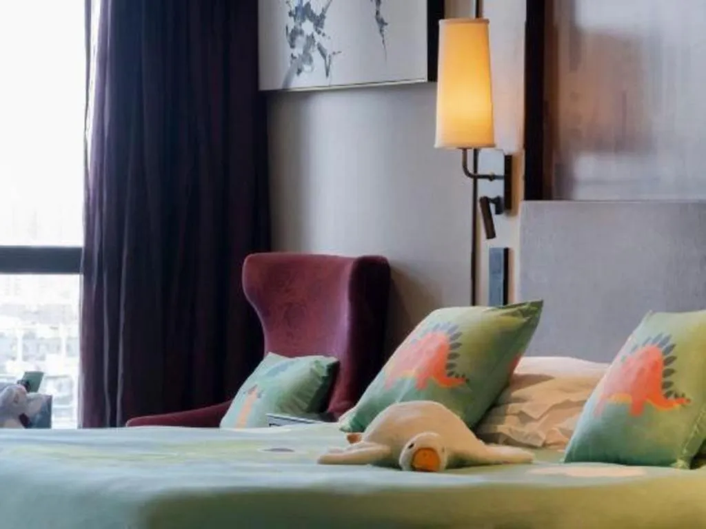 Bed in Shijiazhuang Ximeijin Continental Hotel