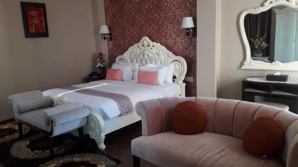 Bed in The Belagri Hotel and Convention