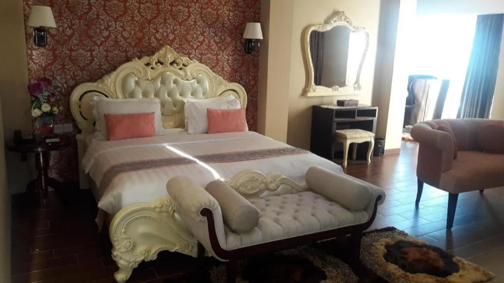 Bed in The Belagri Hotel and Convention
