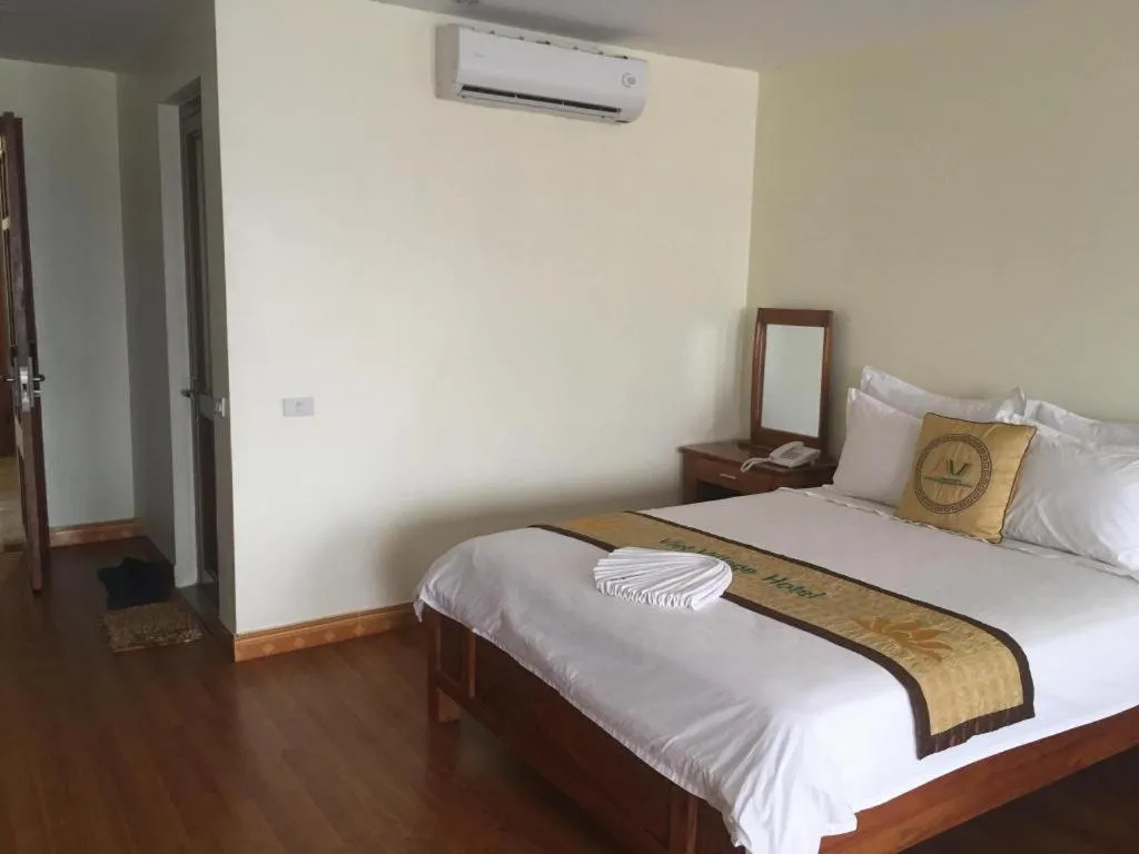 Bed in Viet Village Hotel