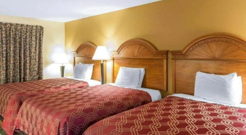 Bed in Econo Lodge Dalton West