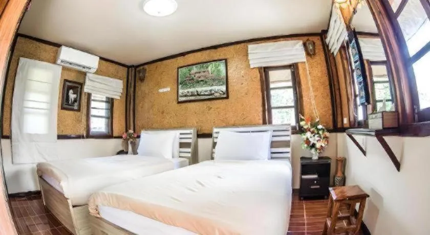 Bed in Ramiarndao Boutique Place Hotel