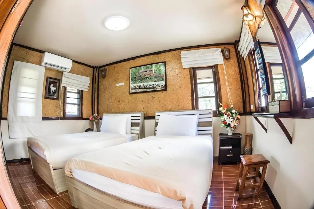 Bed in Ramiarndao Boutique Place Hotel