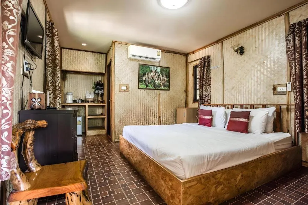 Bed in Ramiarndao Boutique Place Hotel