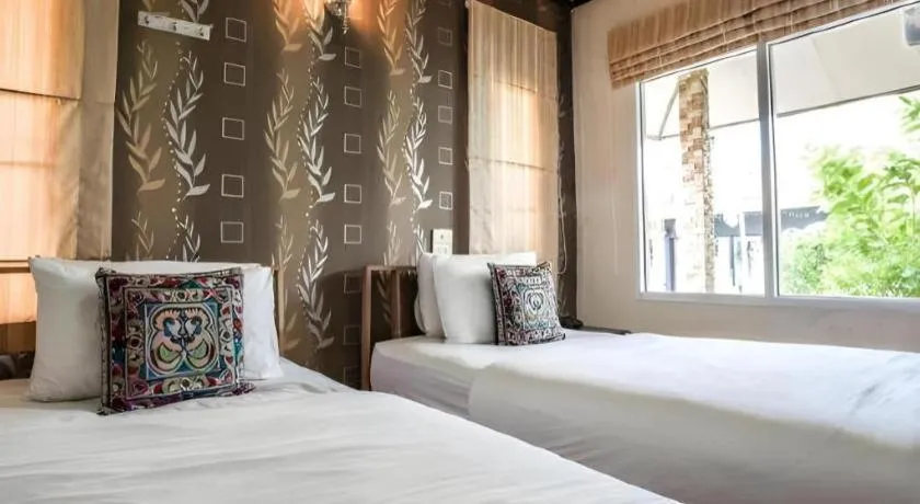 Bed in Ramiarndao Boutique Place Hotel