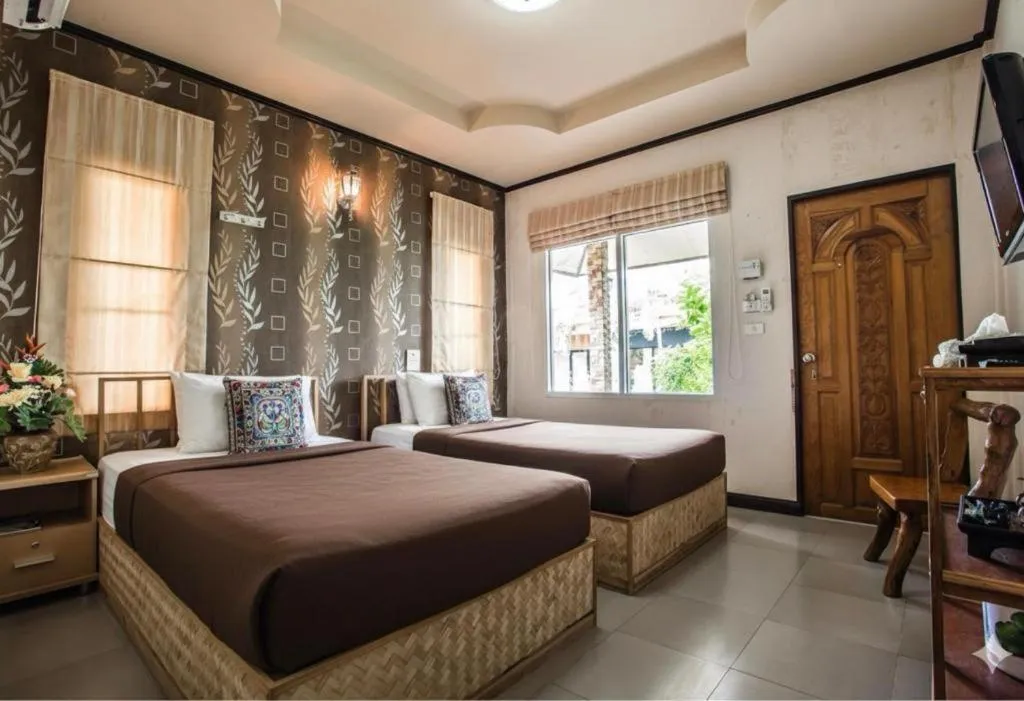 Bed in Ramiarndao Boutique Place Hotel