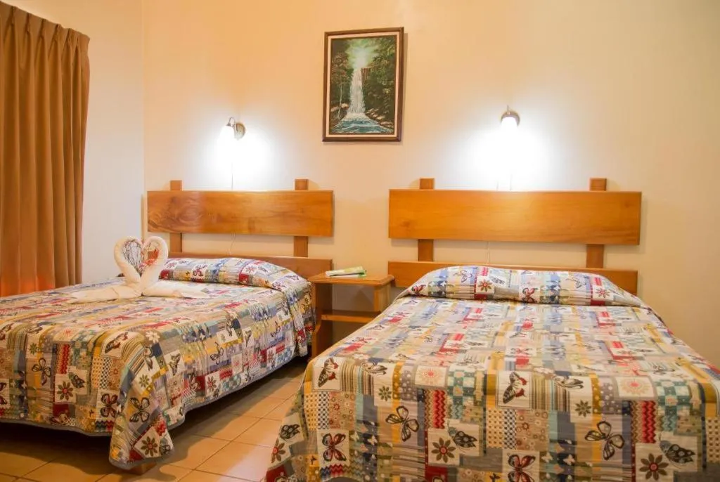 Bed in Hotel Bijagua