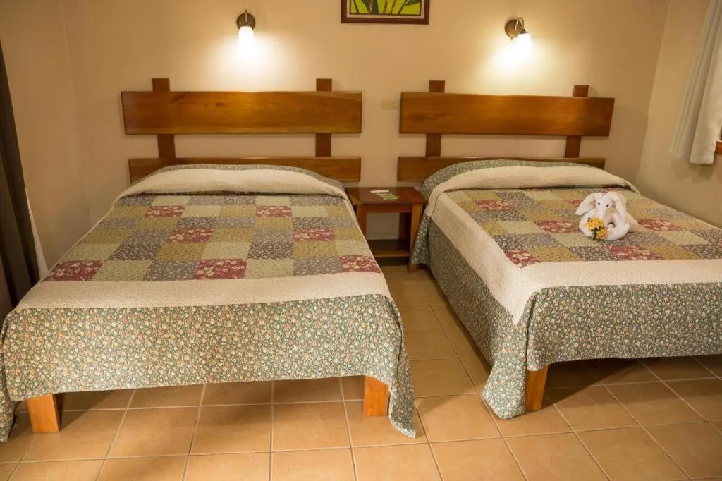 Bed in Hotel Bijagua