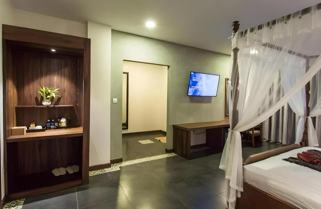 Bed in Yeak Loam Hotel