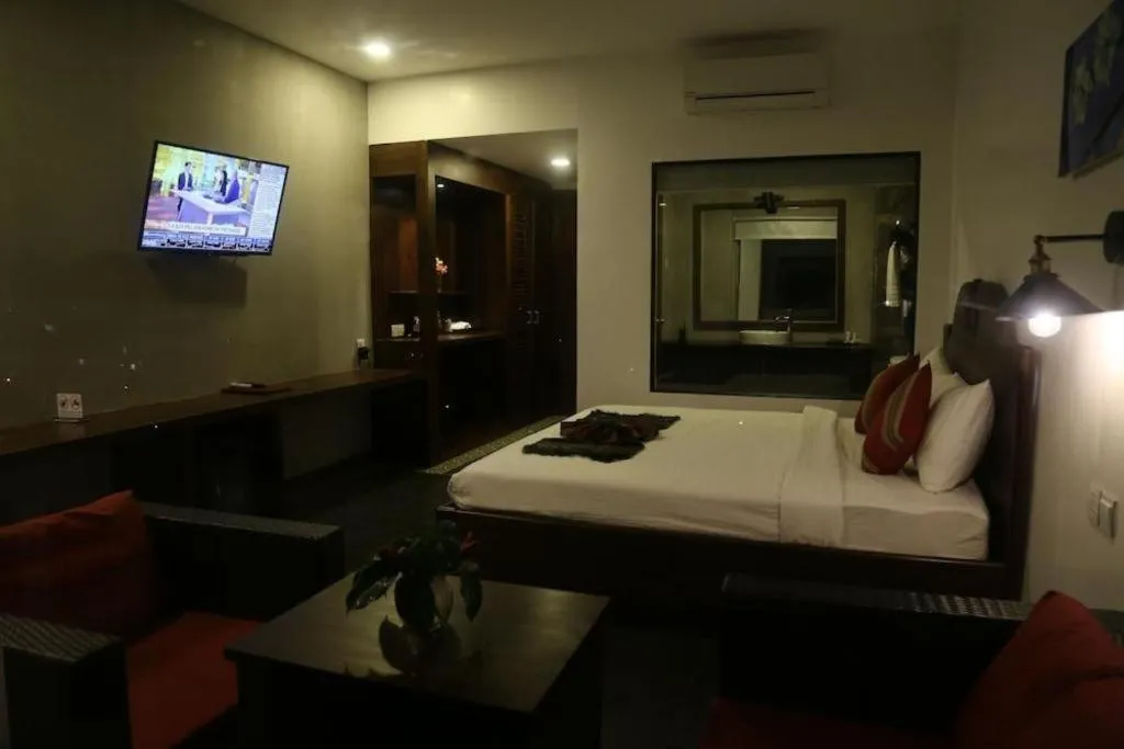 Bed in Yeak Loam Hotel