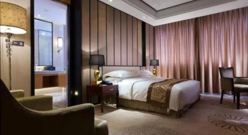 Bed in Jiuhua Jin Jiang International Hotel