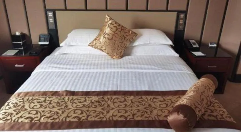 Bed in Jiuhua Jin Jiang International Hotel
