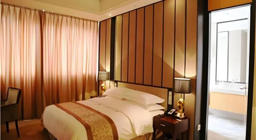 Bed in Jiuhua Jin Jiang International Hotel