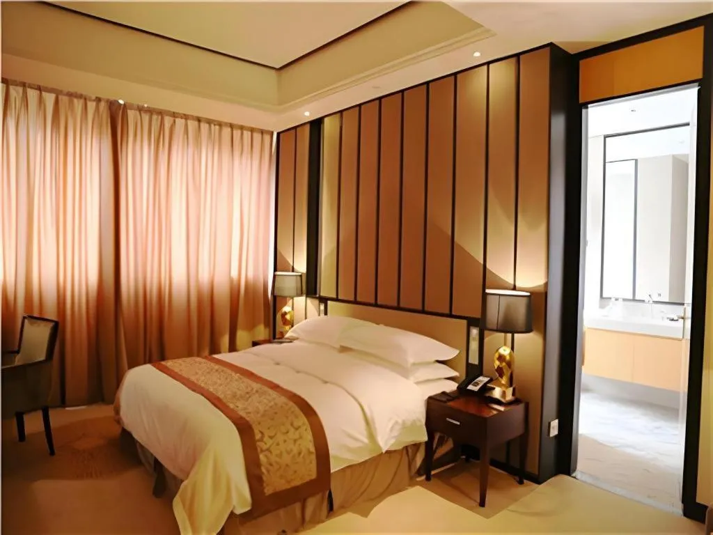 Bed in Jiuhua Jin Jiang International Hotel