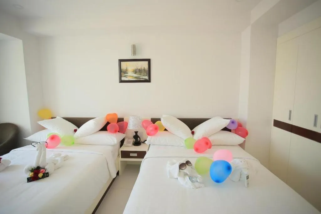 Bed in Sophia Hotel Nha Trang