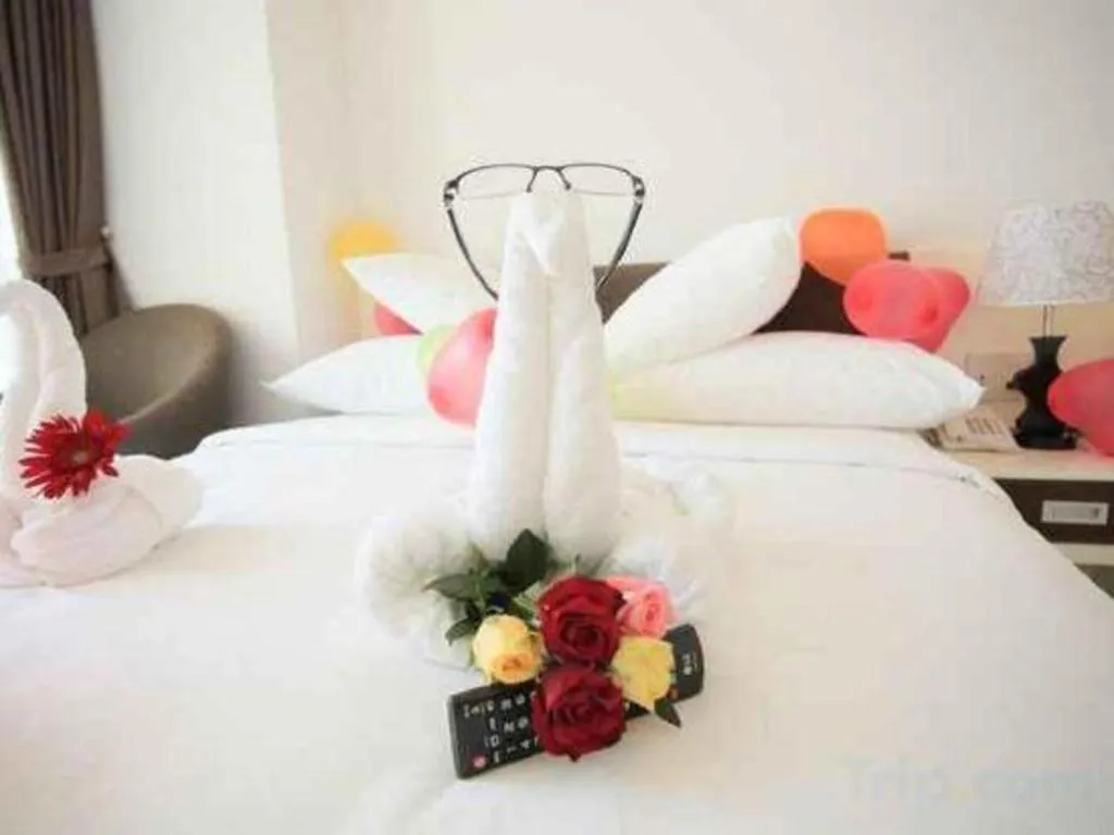 Bed in Sophia Hotel Nha Trang