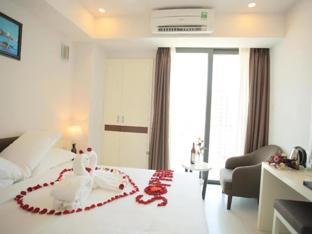 Bed in Sophia Hotel Nha Trang