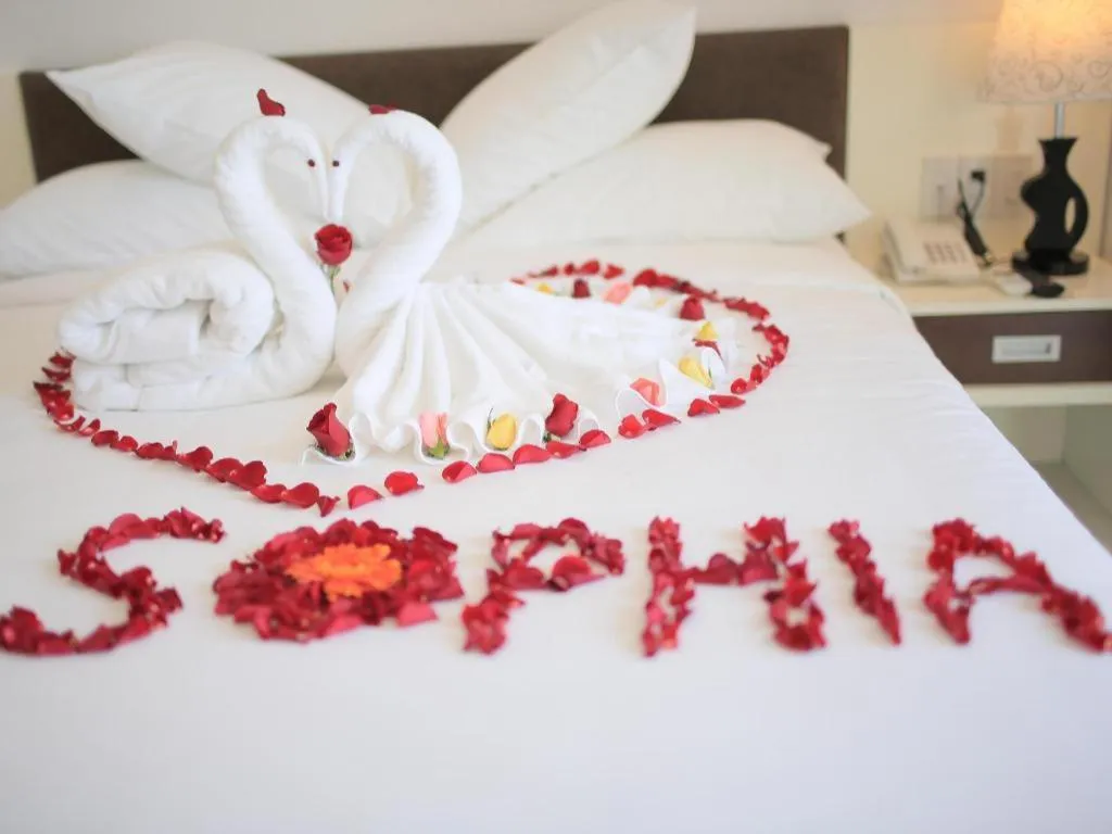 Bed in Sophia Hotel Nha Trang