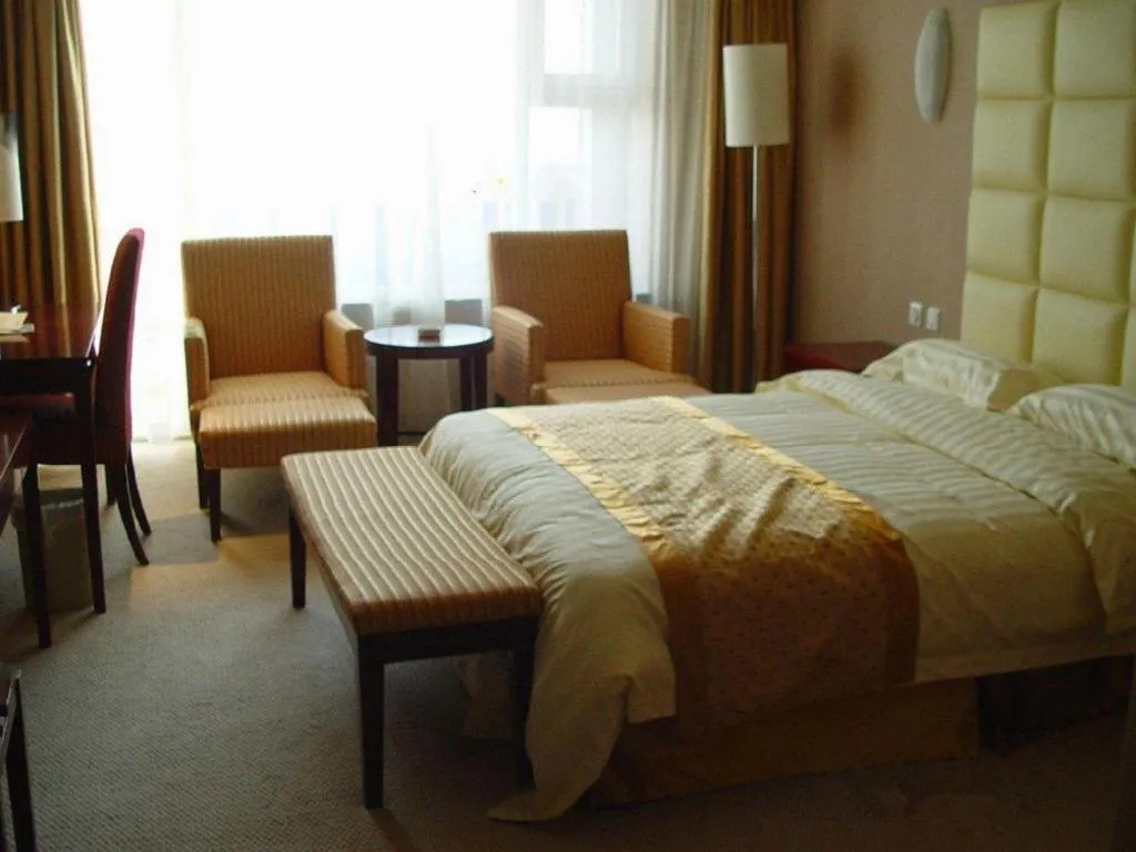 Bed in Beijing Qiaobo International Conference Hotel