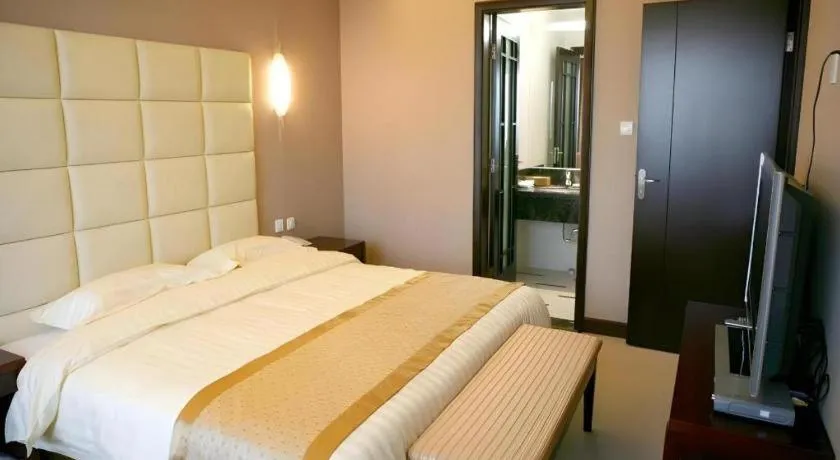 Bed in Beijing Qiaobo International Conference Hotel
