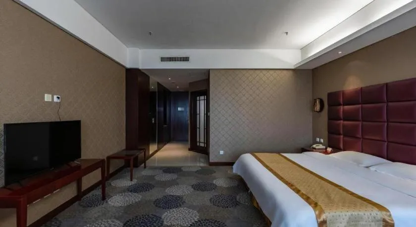 Bed in Beijing Qiaobo International Conference Hotel