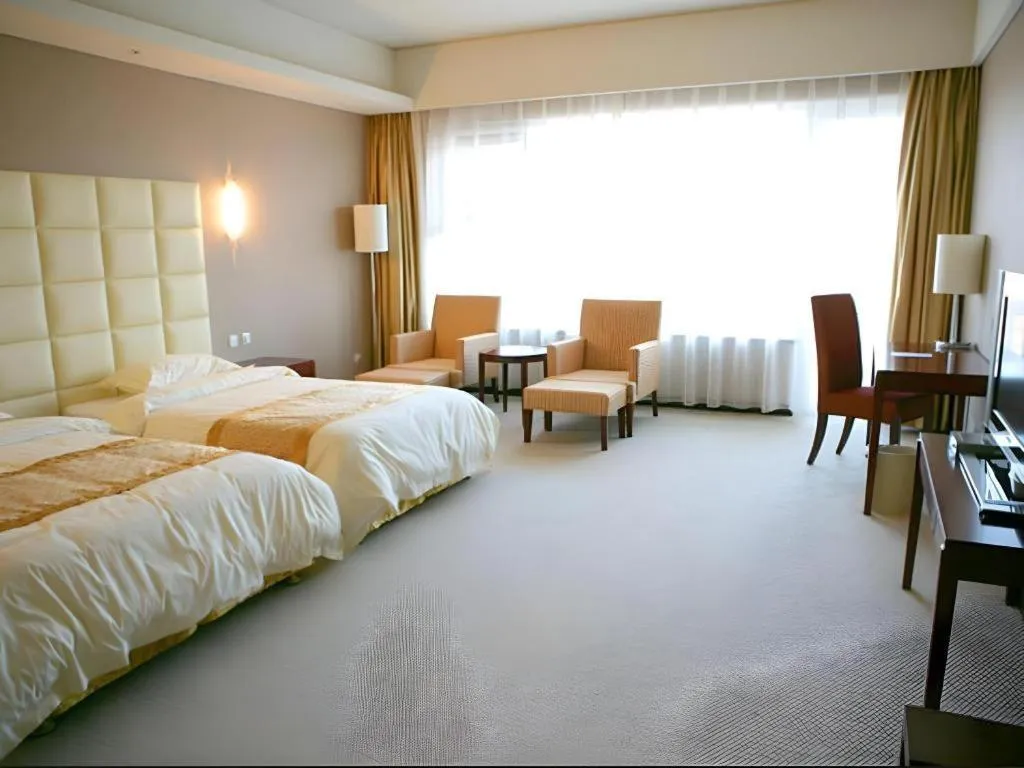 Bed in Beijing Qiaobo International Conference Hotel