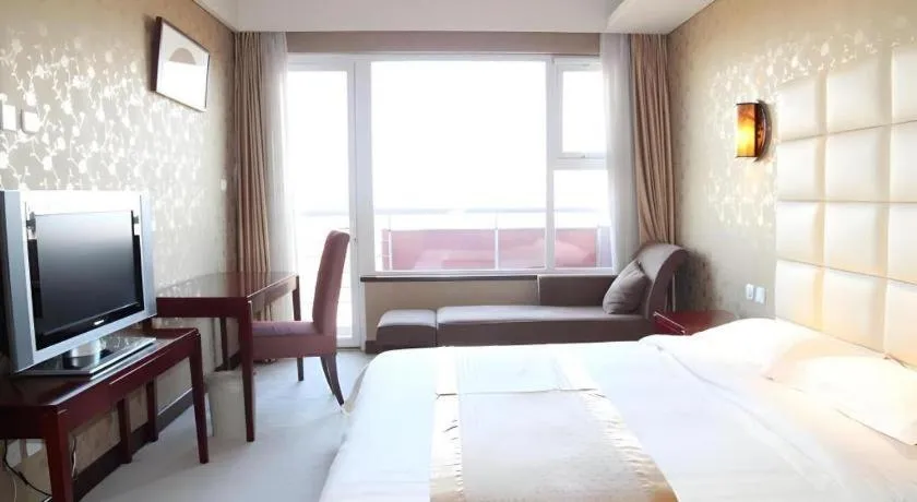 Bed in Beijing Qiaobo International Conference Hotel