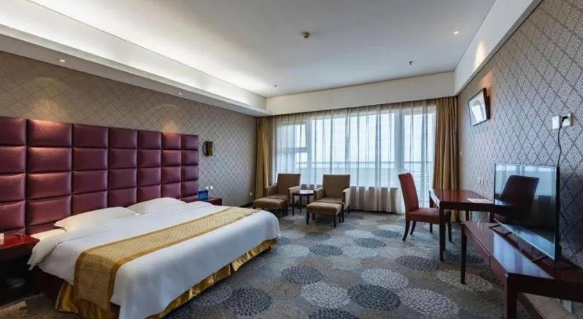 Bed in Beijing Qiaobo International Conference Hotel