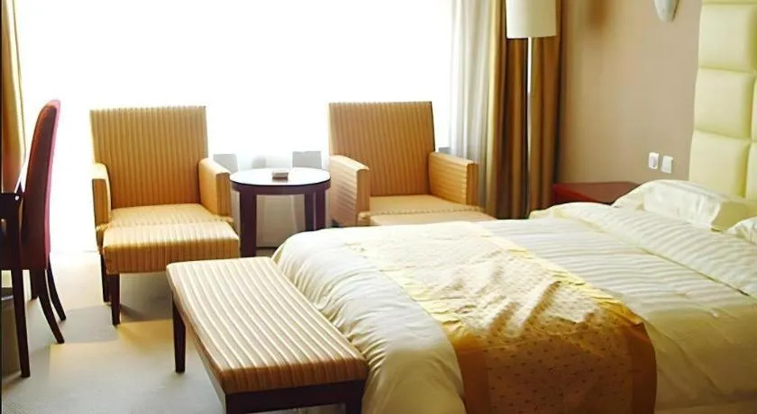 Bed in Beijing Qiaobo International Conference Hotel