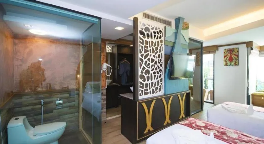 Bed in Phi Phi Nice Beach Hotel Hip