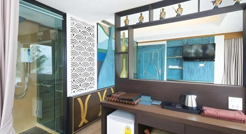 Bed in Phi Phi Nice Beach Hotel Hip