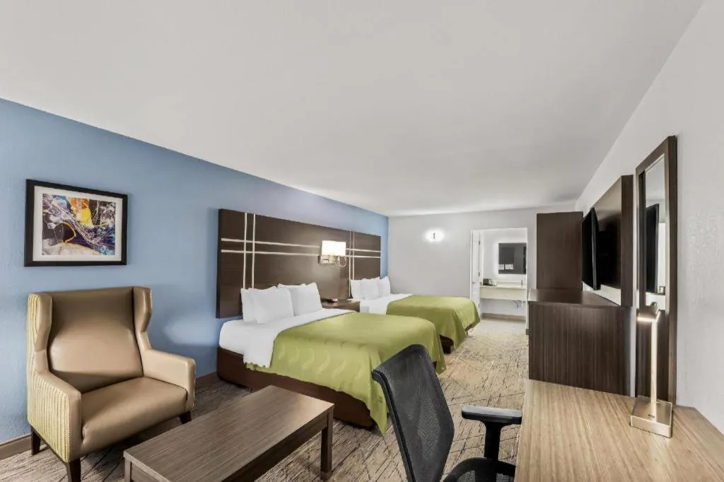 Bed in Quality Inn & Suites Rio Grande City