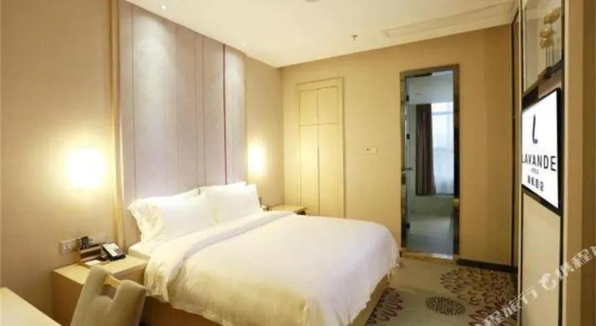Bed in Lavande Hotel Guangzhou Financial City Tianhe Park Metro Station