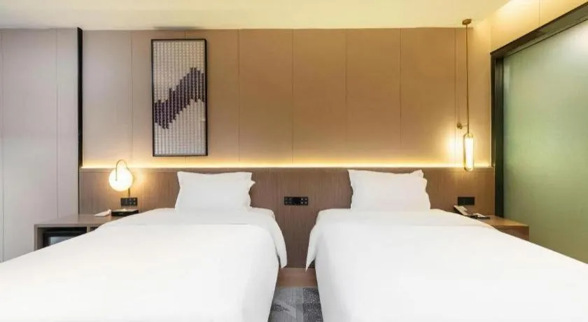Bed in Lavande Hotel Guangzhou Financial City Tianhe Park Metro Station