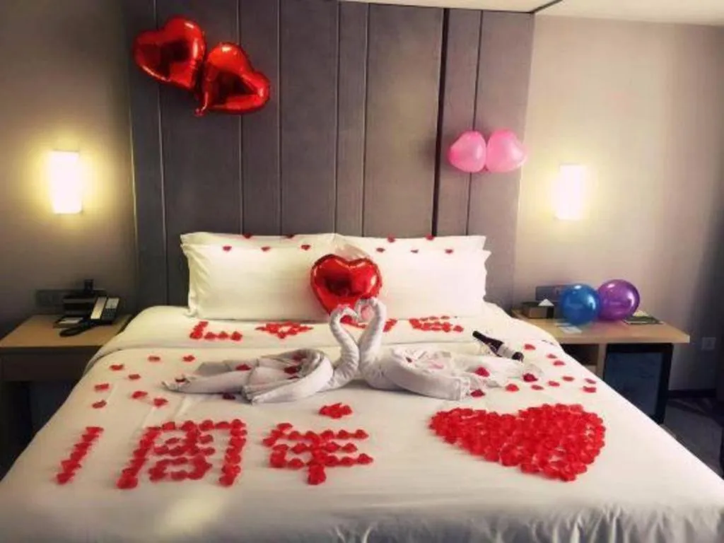 Bed in Lavande Hotel Guangzhou Financial City Tianhe Park Metro Station