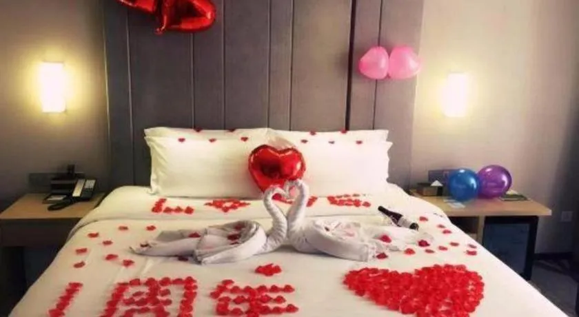 Bed in Lavande Hotel Guangzhou Financial City Tianhe Park Metro Station