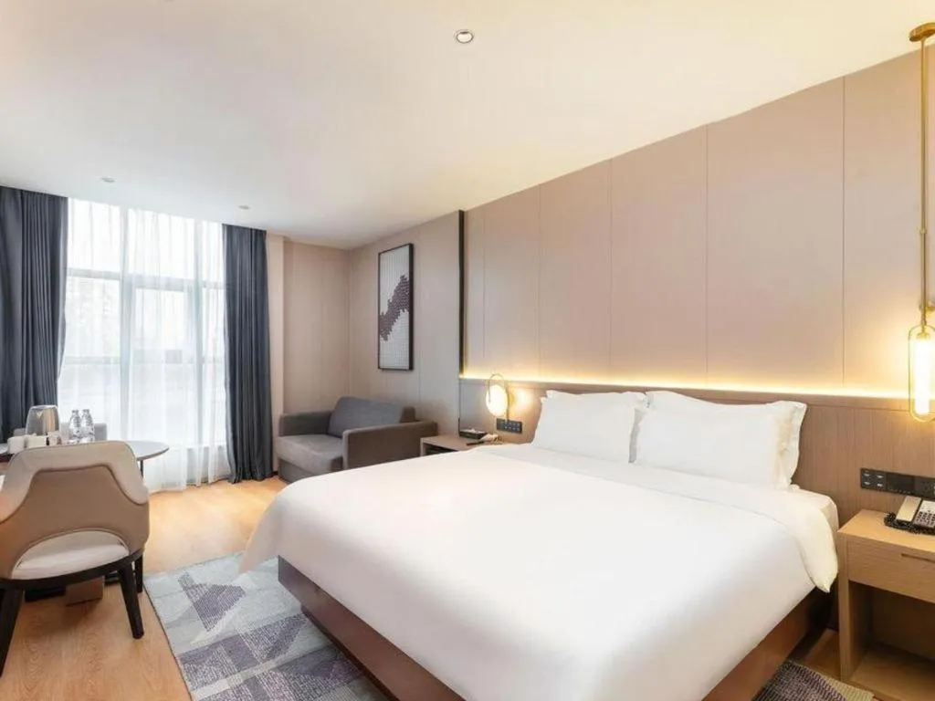 Bed in Lavande Hotel Guangzhou Financial City Tianhe Park Metro Station