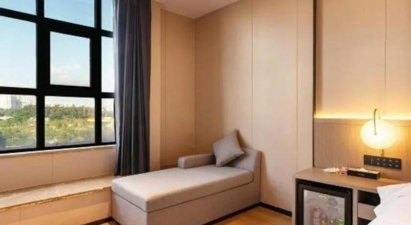 Bed in Lavande Hotel Guangzhou Financial City Tianhe Park Metro Station