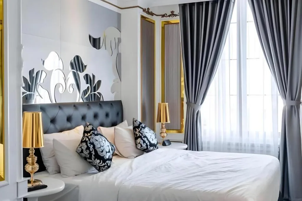 Bed in d'primahotel Bandung